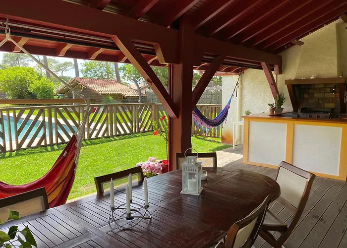 Villa Valhalla - 400m From Beach, Sauna And Big Heated Pool Labenne